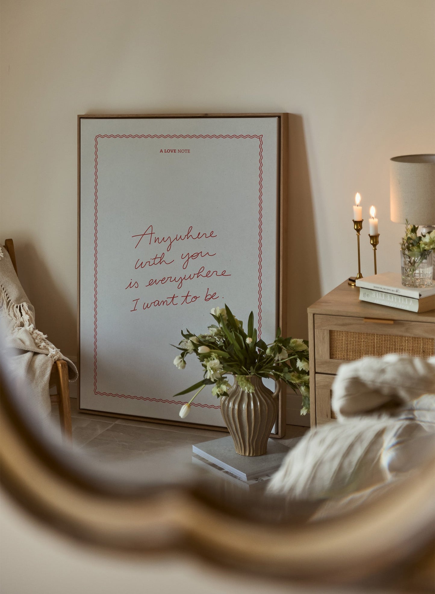 Be where you are, Poster